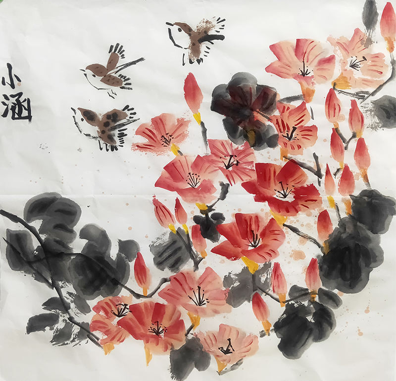 鸟语花香
